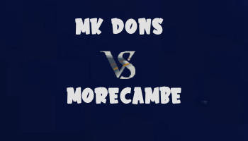 MK Dons v Morecambe