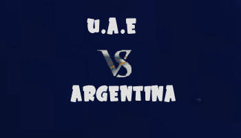 UAE v Argentina highlights