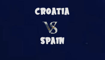 Croatia v Spain highlights