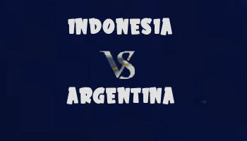 Indonesia v Argentina highlights