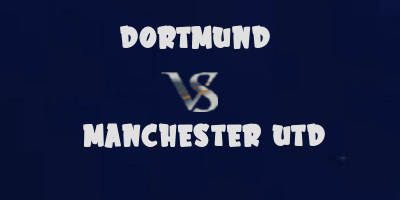 Dortmund vs Manchester United highlights