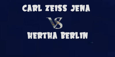 Jena vs Hertha Berlin highlights