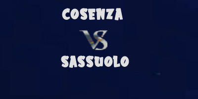 Cosenza vs Sassuolo highlights
