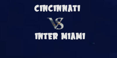 FC Cincinnati vs Inter Miami highlights