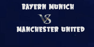 Bayern Munich vs Manchester United highlights
