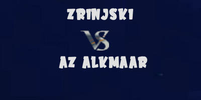 Zrinjski vs AZ Alkmaar highlights