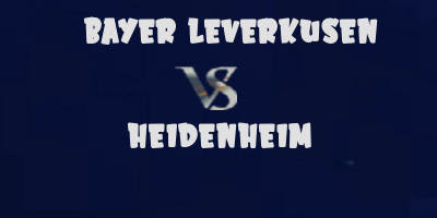 Bayer Leverkusen vs Heidenheim
