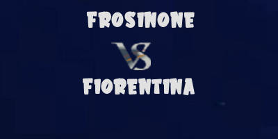 Frosinone vs Fiorentina