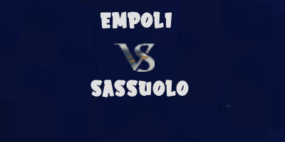 Empoli vs Sassuolo