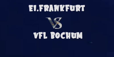 Frankfurt vs Bochum highlights