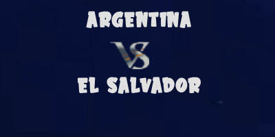 Argentina v El Salvador highlights