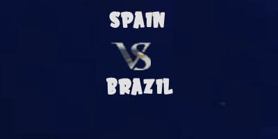 Spain v Brazil highlights