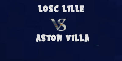 Lille v Aston Villa highlights