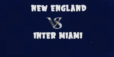 New England v Inter Miami
