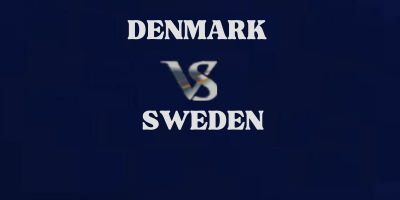 Denmark v Sweden highlights