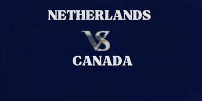 Netherlands v Canada highlights