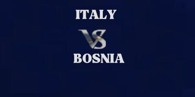 Italy v Bosnia-Herzegovina highlights