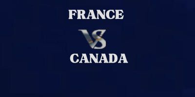 France v Canada highlights