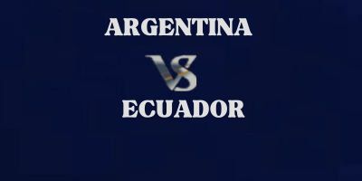 Argentina v Ecuador highlights