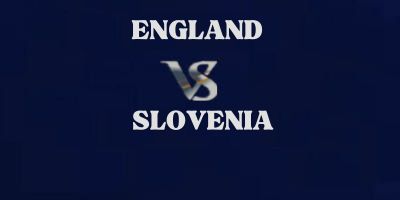 England v Slovenia