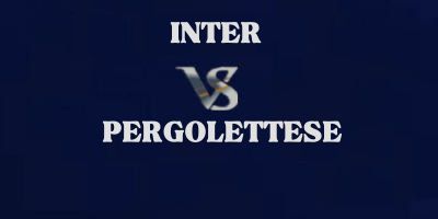 Inter v Pergolettese