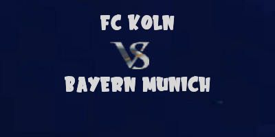 Cologne v Bayern Munich highlights