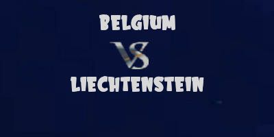 Belgium v Liechtenstein highlights