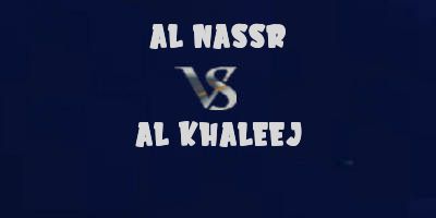 Al Nassr v Al Khaleej highlights
