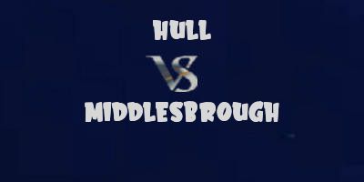 Hull City v Middlesbrough