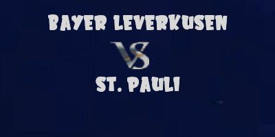Bayer Leverkusen v St Pauli