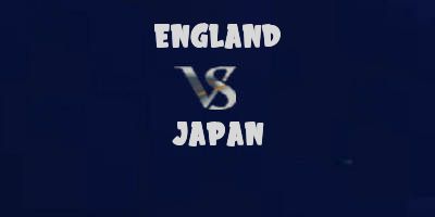 England v Japan