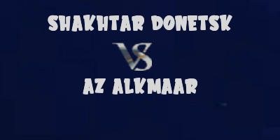 Shakhtar Donetsk v AZ Alkmaar highlights