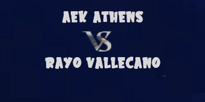 AEK Athens v Rayo Vallecano