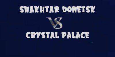 Shakhtar Donetsk v Crystal Palace