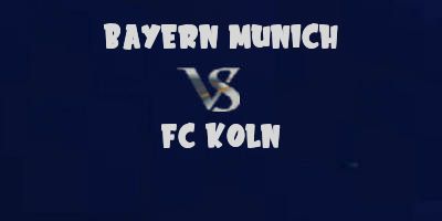 Bayern Munich v FC Cologne