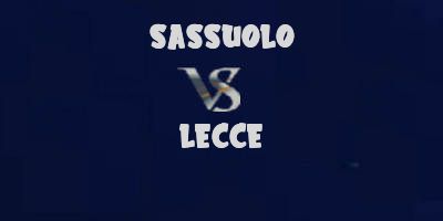 Sassuolo v Lecce highlights