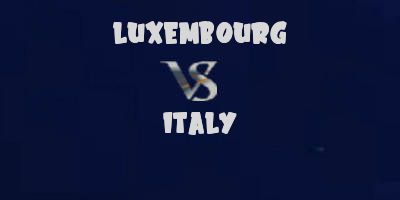 Luxembourg v Italy