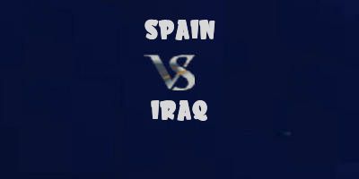 Spain v Iraq