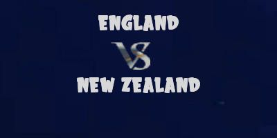 England v New Zealand