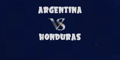 Argentina v Honduras