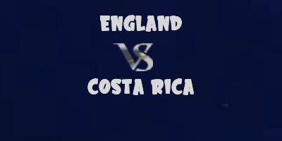 England v Costa Rica
