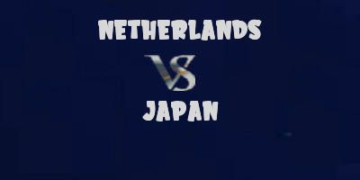 Netherlands v Japan