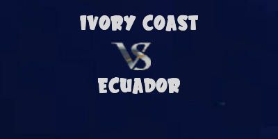 Ivory Coast v Ecuador