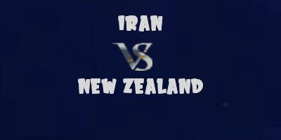 Iran v New Zealand