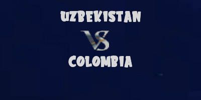 Uzbekistan v Colombia