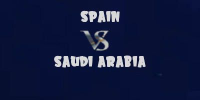 Spain v Saudi Arabia