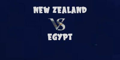 New Zealand v Egypt