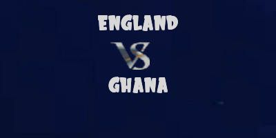 England v Ghana
