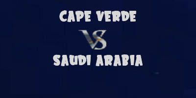 Cape Verde v Saudi Arabia