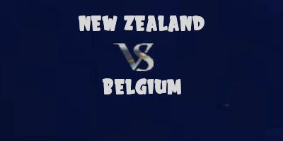 New Zealand v Belgium